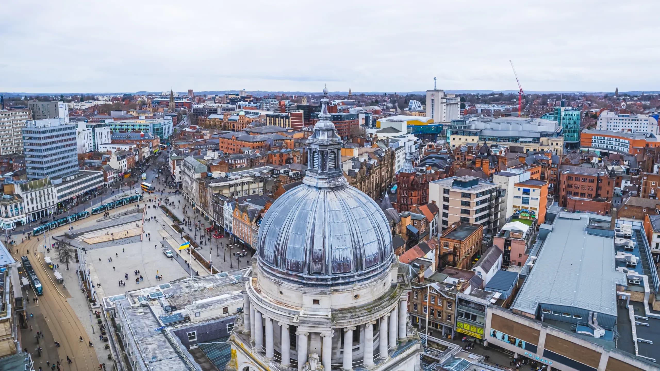 Image of the skyline of Nottingham