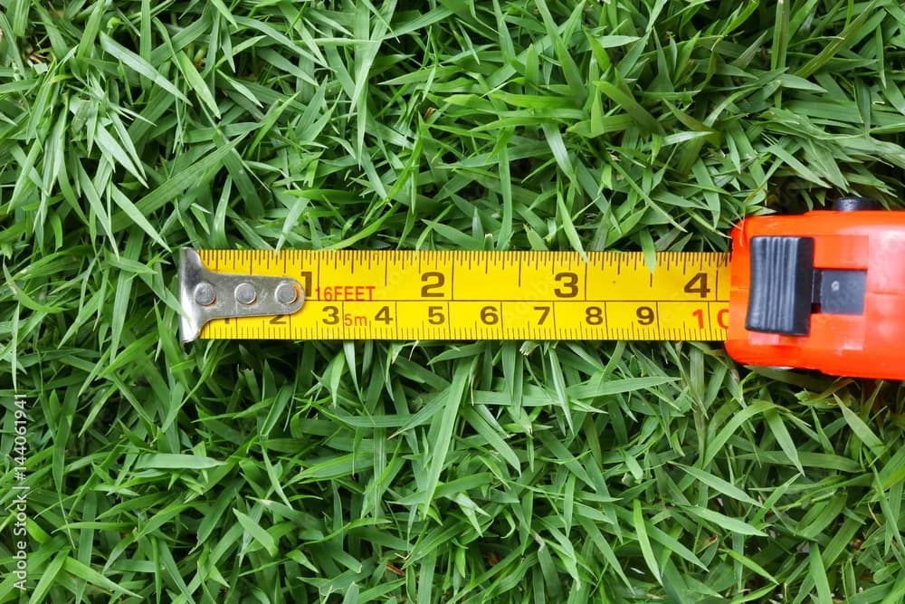 Tape Measure On Lawn
